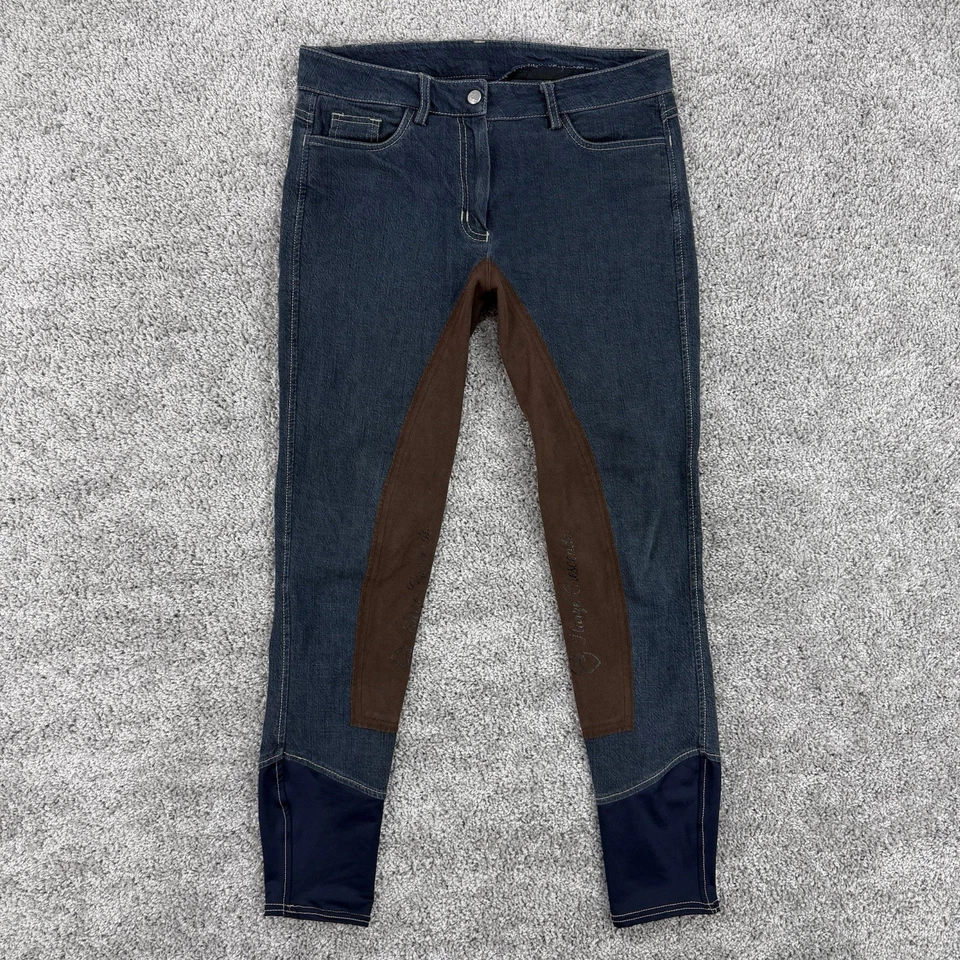 Horze Breeches Women’s M Full Seat Equestrian Horse Riding Cotton Stretch - Image 1 of 4