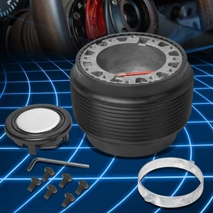 Racing Steering Wheel 6 Holes Hub Adaptor Kit For 84-89 Honda Accord Civic CRX - Picture 1 of 6
