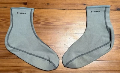 Simms Nylon / Neoprene Gray Wading Socks, Size XL (Shoe Size 12-13) - Image 1 of 3