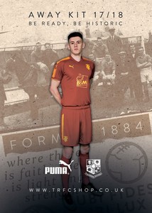 tranmere rovers away kit