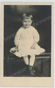 CHANDLER DRANE Kathryn Dollena b 1917 RPPC foto Columbiana OH PA QUANN Paul - Foto 1 di 2