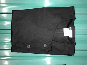 US Koch Mantel Kurzarm Jacke Restaurant Küche Kochen Uniform Taschen - Bild 1 von 3