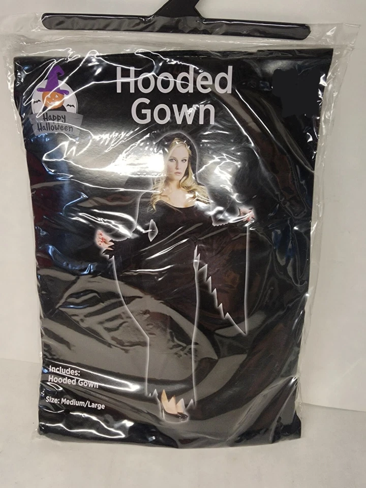 Cosplay Hooded Gown Halloween Costume Women's Medium/Large  - Image 1 of 1