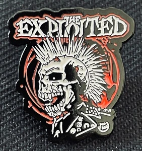 EXPLOITED Metall Emaille Pin Anstecker Punk - Bild 1 von 2