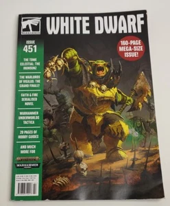 White Dwarf Magazine Issue 451 Games Workshop Warhammer - Picture 1 of 2