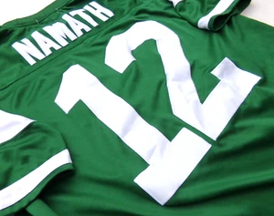 Vintage HOF Joe Namath New York Jets 1968 Mitchell & Ness Jersey RING OF HONOR - Picture 1 of 8