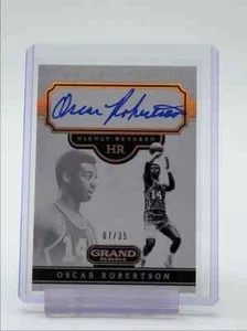 OSCAR ROBERTSON 2016-17 GRAND RESERVE HIGHLY REVERED GOLD AUTO #07/35 - Picture 1 of 2