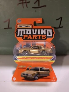 Matchbox Moving Parts 1988 Chevy Monte Carlo LS Chevrolet Monte Carlo Opening - Picture 1 of 4