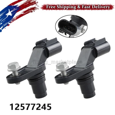 2x Sensor de posición del árbol de levas 12577245 para Buick Regal Chevy Equinox GMC Foto 1 de 4