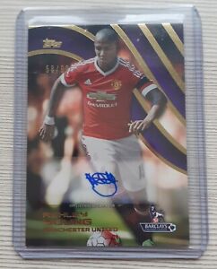match attax 19/20 ASHLEY YOUNG MANCHESTER UNITED SIGNED AUTOGRAPHED