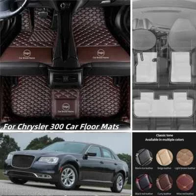 For Chrysler 300 Car Floor Mats Custom Carpets Waterproof All Models Carpets - Изображение 1 из 4