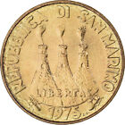 [#1034383] Moneta, San Marino, 20 lirów, 1975, Rzym, MS, aluminium-brąz, KM:44