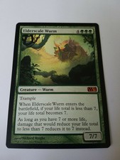 MTG Elderscale Wurm Magic 2013 / M13 NM Green Mythic Rare NM x1
