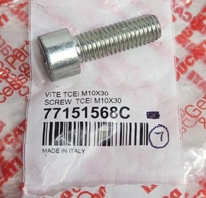 NEW Genuine Ducati Footrest or Side Stand Plate Fixing 10x30 Screw OEM 77151568C - Picture 1 of 2