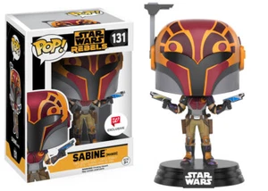 Funko Pop SABINE MASKED Walgreens Exclusive Star Wars Rebels #131 NEW NEAR MINT - Picture 1 of 8