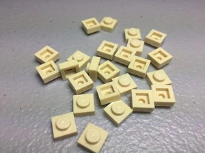 NEW LEGO 1X1 PLATES (LOT OF 25) TAN 3024 Authentic - Picture 1 of 5
