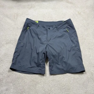 Novara Shorts Mens Small Gray Zip Pockets Lined Padded Athletic Cycling Biking - Picture 1 of 15
