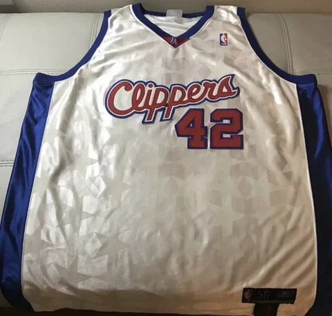 Authentic SE Mitchell And Ness Los Angeles Clippers Elton Brand Jersey Size 3XL Cover