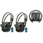 2 Fold In Wireless Headphones For Chevy Vehicles IR Rear TV DVD New Headsets 601
