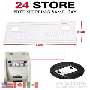 Interior Dome Light Clear Cover For 07-14 Chevy Silverdo Sierra Tahoe, 15911049 - Picture 1 of 6