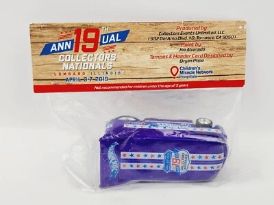 Autobús de arrastre Hot Wheels 19th Nationals púrpura nuevo muy bonito WT202 Foto 1 de 4