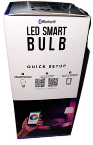 Smarte LED Glühbirne, RGB Multicolor, dimmbar, kein Hub erforderlich, WLAN kompatibel - Bild 1 von 3