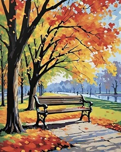 Stunning Limited Edition Autumn Landscape Art Print | Signed Sunset Artwork - Picture 1 of 5
