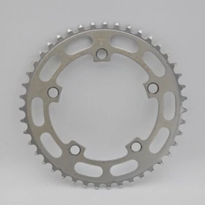 Plato Piñón Corona S Vintage SUGINO 43T Antigua Escuela BMX Japón Plata Foto 1 de 4