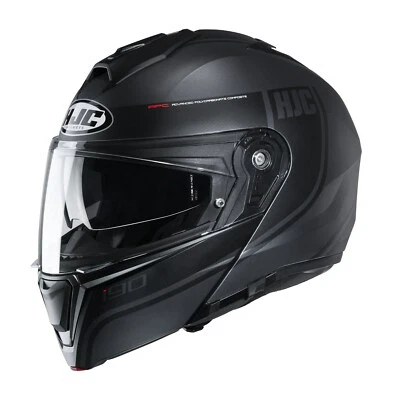 HJC I90 Davan MC5SF XS Casco De Moto Modular Negro-Gris Mate - Imagen 1 de 3