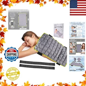 Paquete frío caliente de gel grande reutilizable para aliviar el dolor de piernas y vientre NUEVO - Imagen 1 de 9