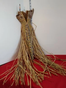 Vintage Volkskunst Hängemaske Abbild Ameisenbär Gott 90er Jahre. Signiert von Talis - Bild 1 von 5