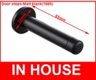 Door Stop,stopper,holder-wall mounted-Matt Black(1685)
