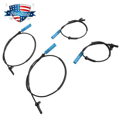 Conjunto de 4 sensores de velocidade ABS ajuste de substituição para BMW 328i xDrive 335i xDrive 330xi - Imagem 1 de 4