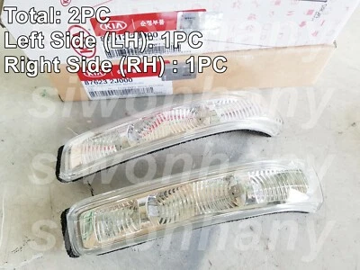 Lámpara de señal de giro OEM LH RH 2P KIA Mohave Borrego 2008-2015 876132J000 876232J000 Foto 1 de 4