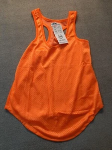 Youth Basketball Jersey Neon Orange Size Medium blank NEW - Picture 1 of 4
