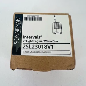 Sonneman 25L23018V1 Intervals 2" Light Engine/ Warm Dim - Picture 1 of 7