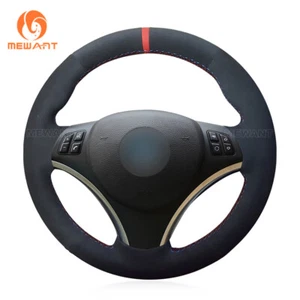 Hágalo usted mismo Cubierta de volante Envolvente para BMW E81 E82 E88 E82 E90 E91 E92 E93 X1 E84 M3 - Imagen 1 de 12
