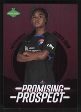 2023 Parkside NWSL #PP-16 Jaedyn Shaw Promising Prospect Purple Foil  Insert