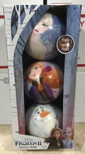 NEW SEALED! Disney Frozen 2 Bouncy Balls! Toy Safe & Soft All Ages Rare - Picture 1 of 8
