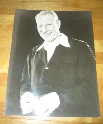 Foto firmada por Bill Veeck - Miembro del Salón de la Fama del Béisbol - St Louis Browns Foto 1 de 3