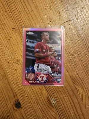 2023 Topps Chrome Update Rookie Debut Pink Refractor #USC51 Josh Jung - Image 1 of 2