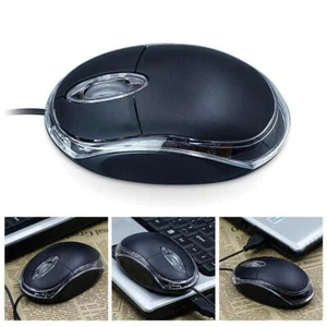 Wired USB Optical Mouse For Pc Laptop Computer Scroll Wheels For DesktopHot~ - Picture 1 of 17