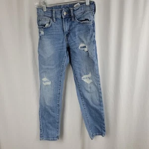 Old Navy Original Taper Built-in Flex Jeans Blue Kids Size 8 - Picture 1 of 15