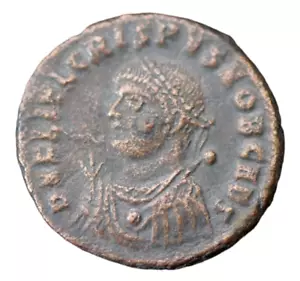 CRISPUS Antica Moneta Imperiale Romana (CESARE 317-326 D.C.) ae 3,06 grammi 17 mm #430 - Foto 1 di 2