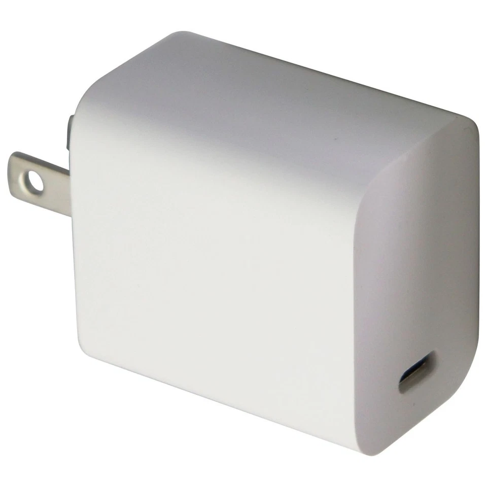 PUREGEAR LightSpeed 20W Single USB-C PD Wall Charger - White - Image 1 of 1