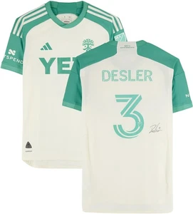 Camiseta deportiva firmada por Mikkel Desler Austin FC usada en partido #3 de la temporada 2024 - talla M - Imagen 1 de 1