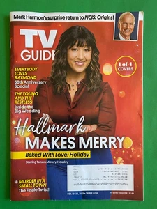TV GUIDE MAGAZINE NOVEMBER 10 - 30 2025 HALLMARK HOLIDAY SHOWS STUMBLE TAMERA - Picture 1 of 1
