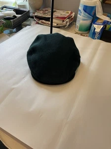 Dobbs Newsboy Cap | Classic Green Wool Flat Cap | VTG Men’s Medium Peaky Blinder - Picture 1 of 7