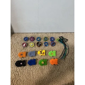 Beyblade 10 Vintage Hasbro Takara Tomy Metal con Ripcords - Imagen 1 de 6