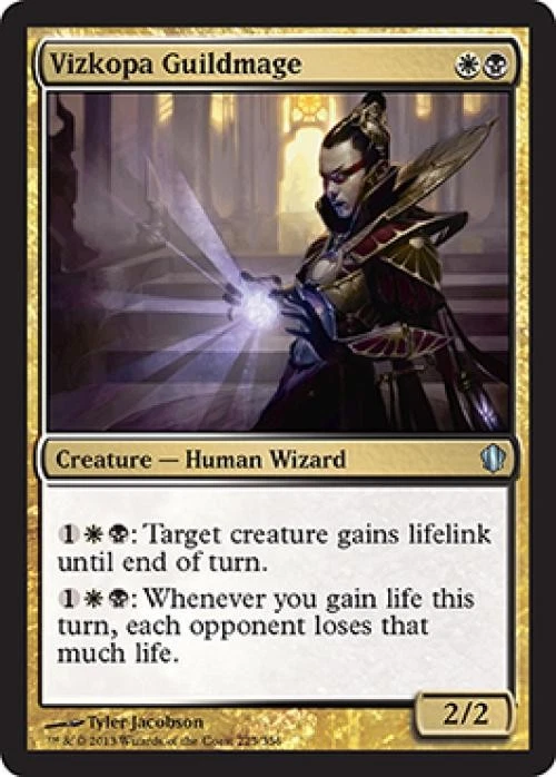 Vizkopa Guildmage - Light Play MTG Commander 2013 Edition - Image 1 of 1
